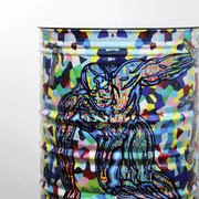 Textile Fabric Design Unique Limited Edition Furniture Richard Boyd-Dunlop Couch Ottoman Hawkes Bay Napier Boyd-Dunlop Gallery Contemporary Bespoke Furniture 