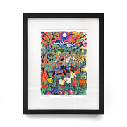 Patrick Tyman Hawke's Bay Artist Jungle Scenes Colourful Limited Edition Screenprints of Indian Jungle Animals Boyd-Dunlop Gallery