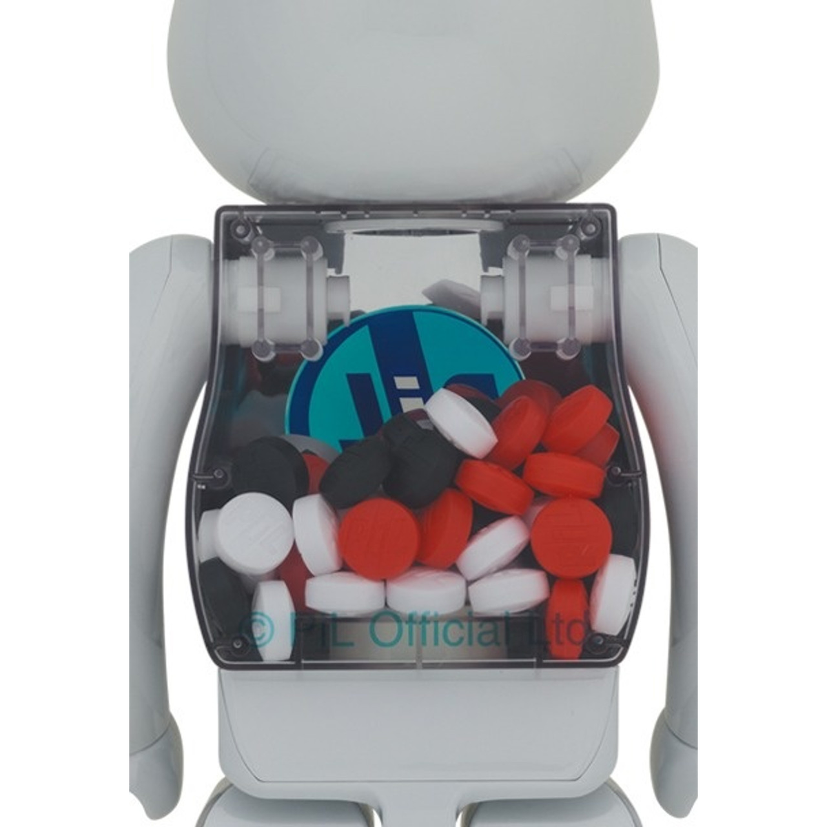 Be@rbrick PiL Chrome Ver. 1000% - BE@RBRICK Official Medicom Toy