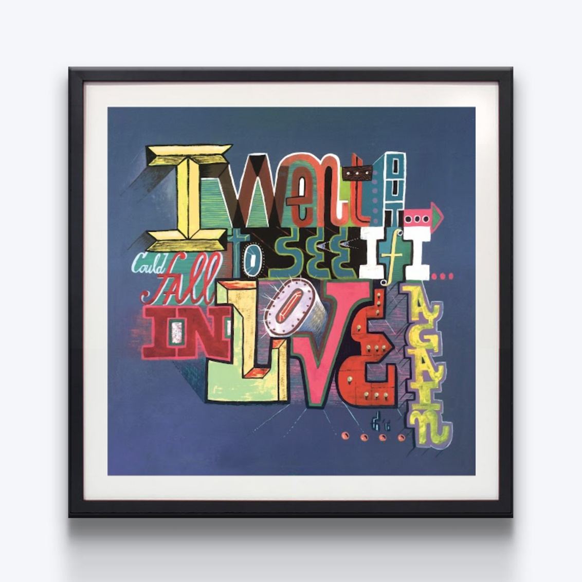 Why Does Love? Fane Flaws Limited Edition Prints BoydDunlop Gallery