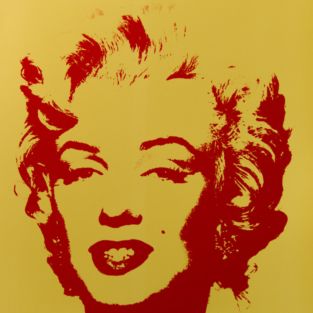 Golden Marilyn 11.40 - Andy Warhol / Sunday B Morning - Silk