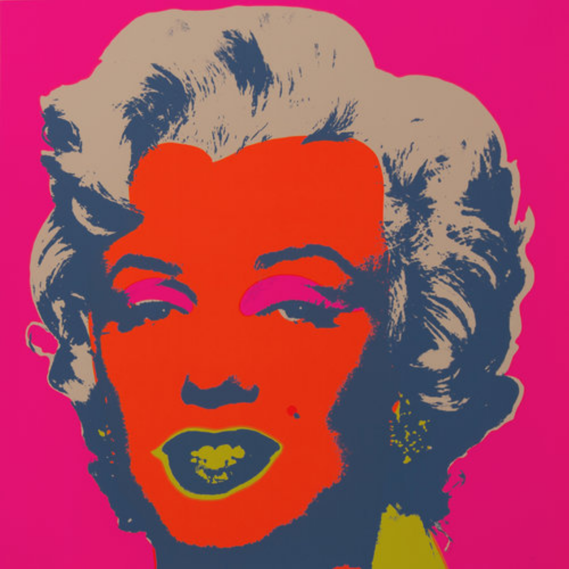 Marilyn Monroe 11.22 - Andy Warhol / Sunday B Morning - Silk