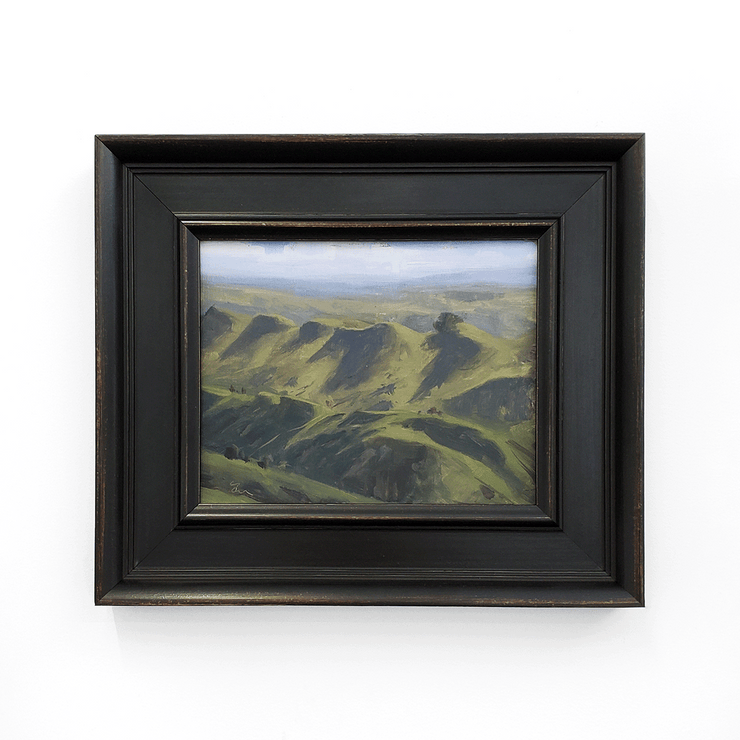 Ben Dellabarca Landscape Plein Air Painting Fine Art Oil Paint Framed at Boyd-Dunlop Gallery Hawkes Bay Napier