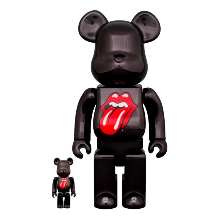 Rolling Stones 100% & 400% Set Bearbricks Be@rbricks Limited Toy Collectables Boyd-Dunlop Gallery Napier Hastings Street MediCom Basquiat Warhol Haring  Hawkes Bay