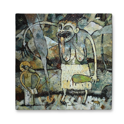Brett a'Court Abstract Religious Christian Christianity Oil Original Art New Zealand Artist Painter Boyd-Dunlop Gallery Fine Art Hawkes Bay Napier Hastings Street Napier Art Dealer Art Collection Oil Piantngs New Zealand Art maori Art 