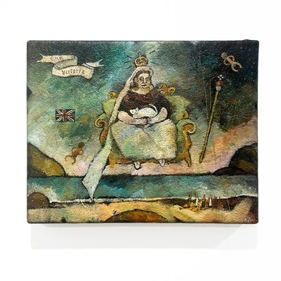  Brett a'Court Abstract Religious Christian Christianity Oil Original Art New Zealand Artist Painter Boyd-Dunlop Gallery Fine Art Hawkes Bay Napier art collector art dealer colonalism Maori art Nz art queen Victoria 