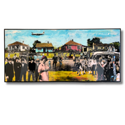 Christian Nicolson New Zealand Pop Artist Abstract Pop Art Resin Mixed Media Paintings Acrylic on Canvas Boyd-Dunlop Gallery art dealer pop art 60s NZ  4 Hastings Street Napier Hawkes Bay art collection