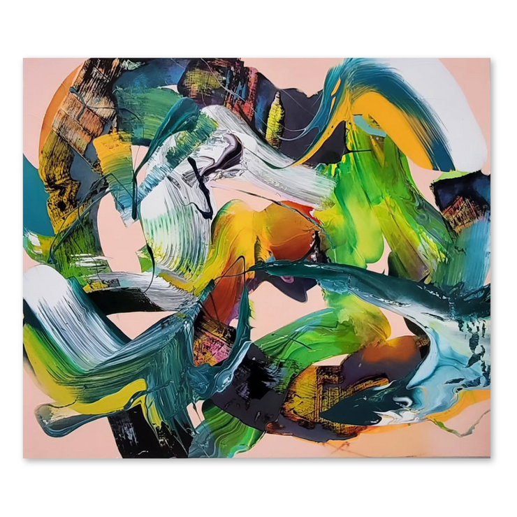 Cristina Popovici Paintings Large Big Swirls Expressionism Colour Colourful New Zealand Pop Artist Abstract Pop Art Resin Mixed Media Paintings Acrylic on Canvas Boyd-Dunlop Gallery Art Collection Lareg Scale 4 Hastings Street Napier Hawkes Bay art dealer Australian 