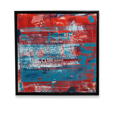 Christian Nicolson New Zealand Pop Artist Abstract Pop Art Resin Mixed Media Paintings Acrylic on Canvas Boyd-Dunlop Gallery Arcade 4 Hastings Street Napier Hawkes Bay art dealer 