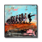 Christian Nicolson New Zealand Pop Artist Abstract Pop Art Resin Mixed Media Paintings Acrylic on Canvas Boyd-Dunlop Gallery Arcade 4 Hastings Street Napier Hawkes Bay art dealer 