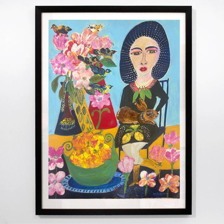 Crystal and Her Feral Rabbit