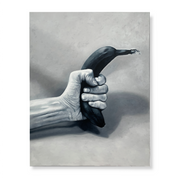 Dita Angeles Auckland Painter Oil On Canvas Artist Portrait Realism Painting Hawkes Bay Napier Boyd-Dunlop Art Gallery Hastings Street art dealer female woman artist portrait hand black and white 