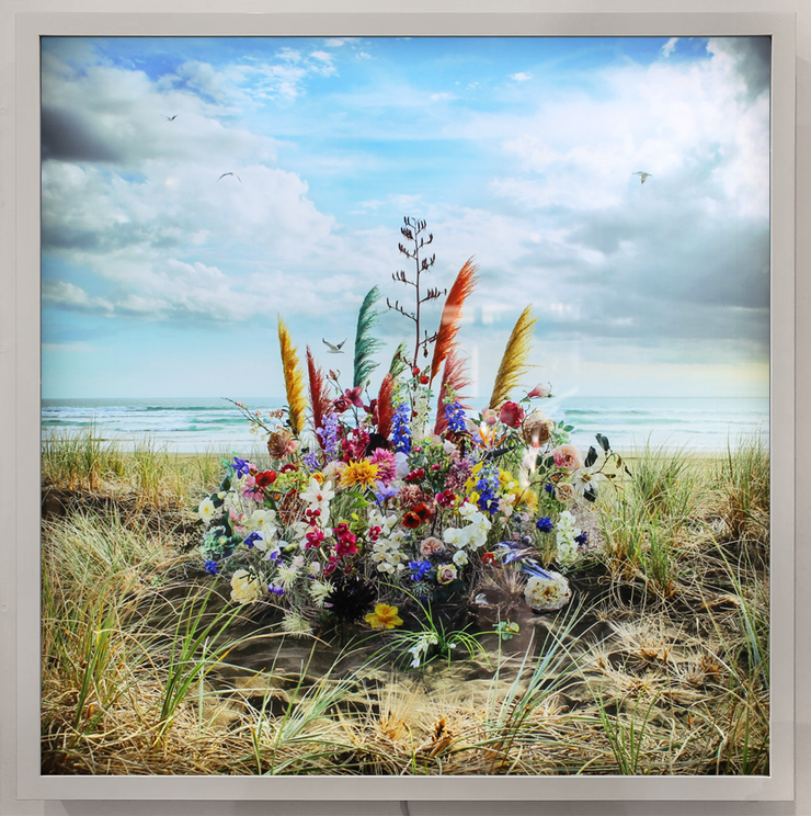 Garden of Piha Beach - Light Box