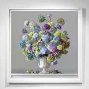 Boyd-Dunlop Gallery Napier Hawkes Bay Emma Bass Photographic Print Fine Art Print Giclee Floral Flowers Vase Limited Edition framing hydrangeas