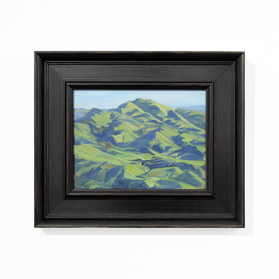 Boyd-Dunlop Gallery Mountains Snow Hills Napier Hawkes Bay Tuki Tuki Havelock North Freeman White Oil Painting Landscape Hills Te Mata Peak Scenic Artist 