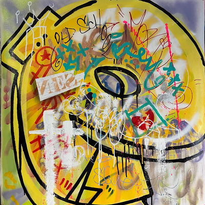 Loaded International Street Art urban painter contemporay artist art collection hastings Street napier art dealer boyd-dunlop gallery Napier art gallery exhition art collection art dealer Johnny Romeo Pop Art Surrealism Pop art woman artist street art