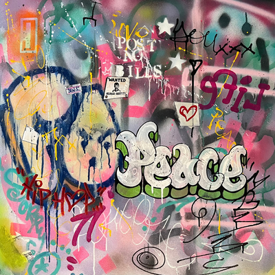 Loaded International Street Art urban painter contemporay artist art collection hastings Street napier art dealer boyd-dunlop gallery Napier art gallery exhition art collection art dealer Johnny Romeo Pop Art Surrealism Pop art woman artist street art street art grafitti
