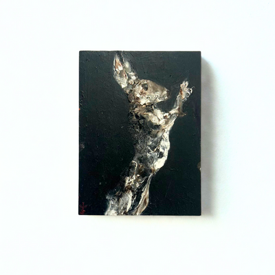 Garth Steeper Animal Birds Dark Oil Painting Hawke's Bay Hastings Street at Boyd-Dunlop Gallery Hastings Street Napier Art Dealer Art Collector Contemporary art emerging artist Nz artist painter collectible
