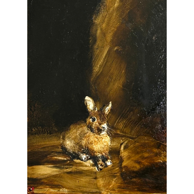 Garth Steeper Animal Birds Dark Oil Painting Hawke's Bay Hastings Street at Boyd-Dunlop Gallery Hastings Street Napier Art Dealer Art Collector Contemporary art emerging artist Nz artist painter collectible
