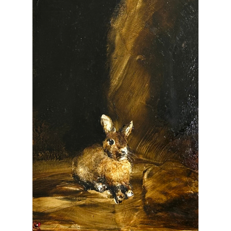 Garth Steeper Animal Birds Dark Oil Painting Hawke's Bay Hastings Street at Boyd-Dunlop Gallery Hastings Street Napier Art Dealer Art Collector Contemporary art emerging artist Nz artist painter collectible
