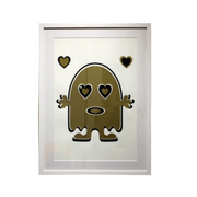 Love Ghost (screenprint gold)