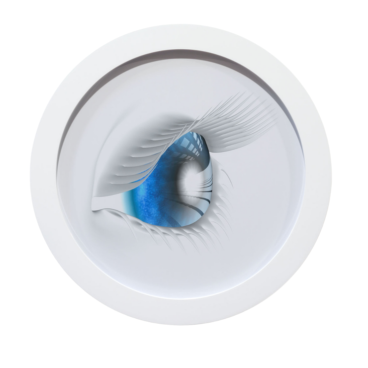 Hye Rim Lee Limited Edition Colourful Digital Prints Animation Still at Boyd-Dunlop Gallery Hawkes Bay 4 Hastings Street Napier floating dream blue eye