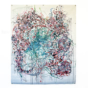 Suzanne Vesty artist New Zealand painter contemporay artist art collection hastings Street napier art dealer boyd-dunlop gallery Napier art gallery exhiition art collection abstract swirls energy painting spiritual painting hilma klimt abstract 