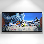 Boyd-Dunlop Gallery Napier Art GalleryJeremy McCormick Hyperrealism Surreal Urban Landscape Surealism Wildlife Limited Edition Prints  The Last Supper Table 