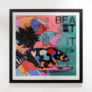 Beat It Print Framed