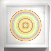 Boyd-Dunlop Gallery Napier Hawkes Bay Jo Blogg Mandala Acrylic on Perspex Dots Circle Original Painting Limited Edition Fine Art Prints Dots