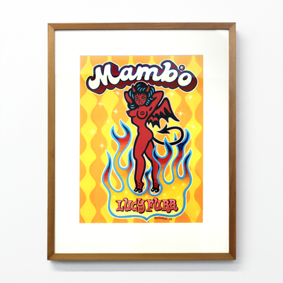 Jim Mitchell Mambo Rubber Soul Exhibition Original Poster Paintings at Boyd-Dunlop Gallery