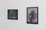 Jo Blogg Boyd-Dunlop Gallery Flowers Pantings Framing Acrylic dots Colour Boyd-Dunlop Gallery Art Dealer Napier Abstract woman artist Hastings Street mandala klee