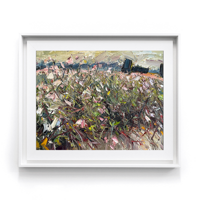 John Badcock Thick Abstract Impasto Oil On Board Original Paintings by Greenvale South Island Artist at Boyd-Dunlop Gallery Hawke's Bay Napier Hastings Street Plein Air Boyd-Dunlop art dealer Contemporary framed works art for sale portrait landscape 