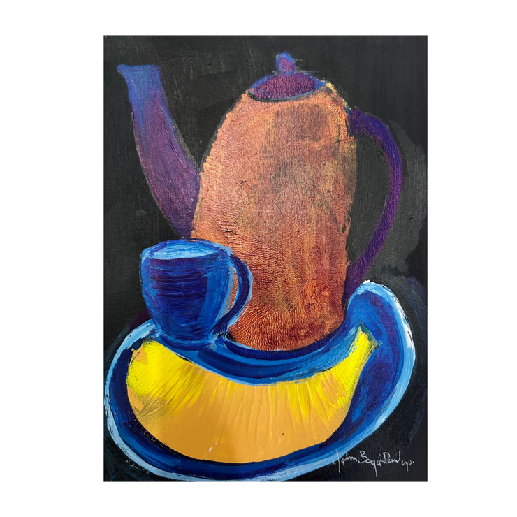 Teapot and Banana