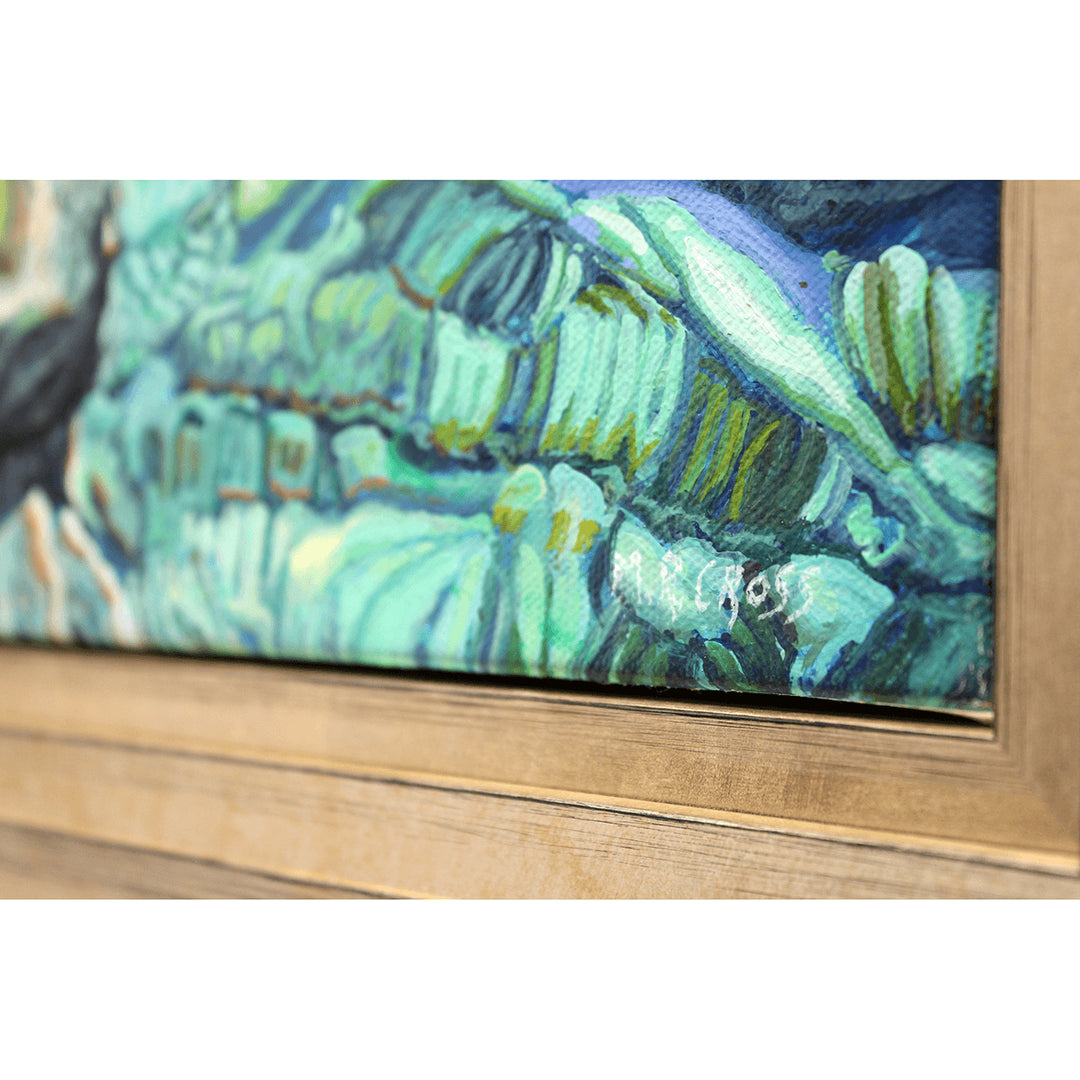 Coral Apocalypse #1 Liku, Oct 2023 - Mark Cross - Original Oil on