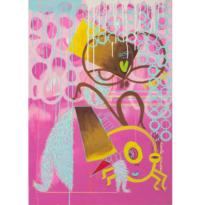 Loaded International Street Art urban painter contemporay artist art collection hastings Street napier art dealer boyd-dunlop gallery Napier art gallery exhition art collection art dealer Johnny Romeo Pop Art Surrealism Pop art woman artist