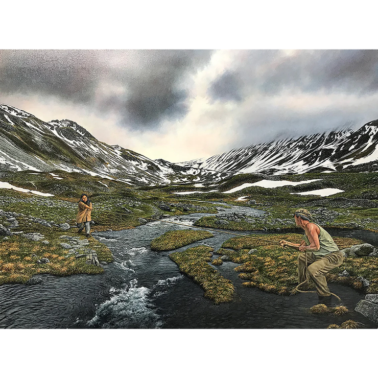 Boyd-Dunlop Gallery Napier Hawkes Bay Mark Cross Giclee Canvas Prints Fine Art Paper Prints Seascape Landscape Oil painting Portrait tug of war figures mountains river