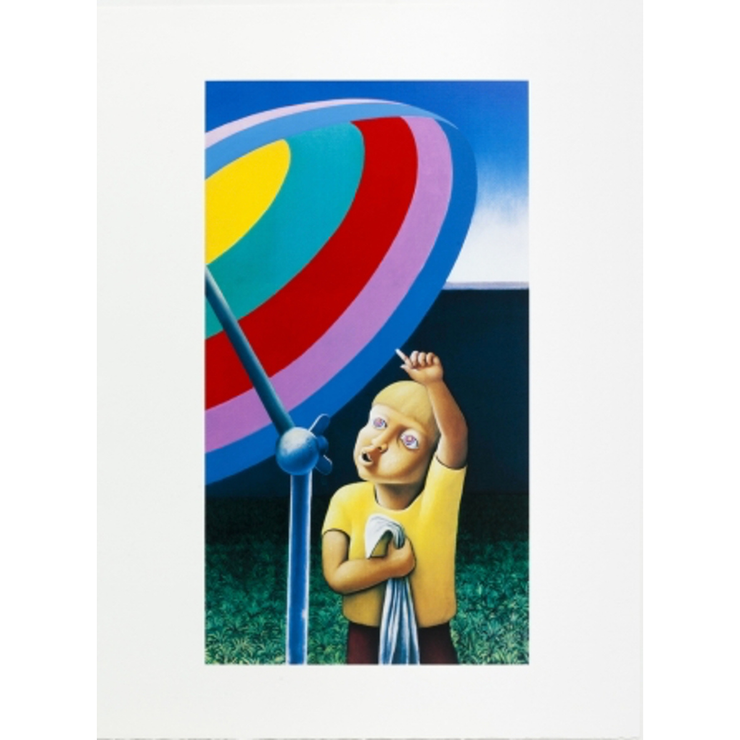 Thomas Under The Beach Umbrella - Michael Smither Limited Edition ...