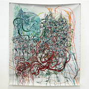 Suzanne Vesty artist New Zealand painter contemporay artist art collection hastings Street napier art dealer boyd-dunlop gallery Napier art gallery exhiition art collection abstract swirls energy painting spiritual painting hilma klimt abstract  large painting 