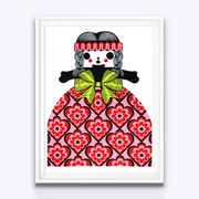 Penny Stotter Kiwiana Fine Art Limited Edition Paper Print Illustrations at Boyd-Dunlop Gallery Napier Hawke's Bay Hastings Street