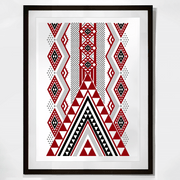 Tristan Marler Manawa Tapu Maori New Zealand Artist Tradtional Aotearoa Tattoo Graphic Painting Ta Moko Limited Edition Prints Purapura Whetū