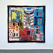 Richard Boyd-Dunlop Acrylic on Canvas Glitter Dust Painting Abstract Introduction Paintings Boyd-Dunlop Gallery Contemporary Fine Art Hawkes Bay Napier Hastings Street Art Dealer Artsist Painter Art Collection Large Paintings Colourful Exhibition Canvas Collage Metallic 