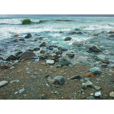 Painting Hyperrealism Ocean Sea Boyd-Dunlop Gallery Mark Cross