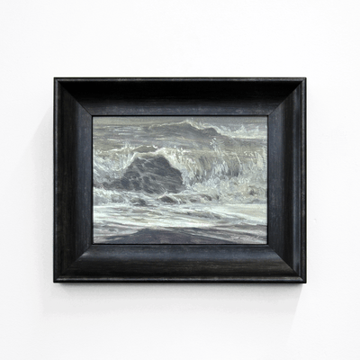 Sam Balzer Dyed Studios Landscape Plein Air Painting Fine Art Oil Paint Framed at Boyd-Dunlop Gallery Hawkes Bay Napier Wave