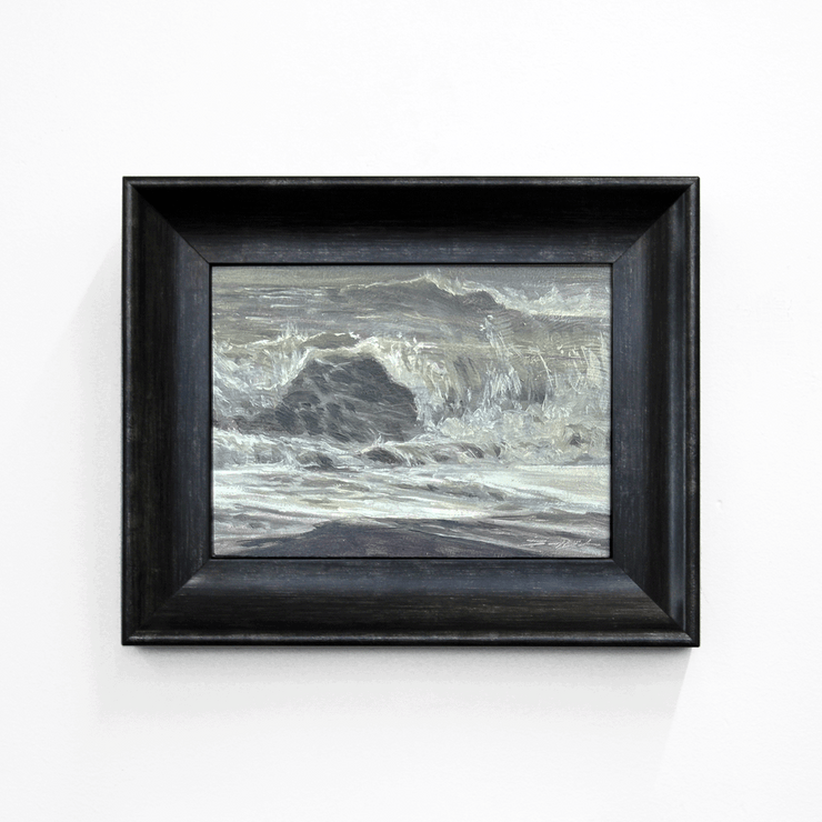Sam Balzer Dyed Studios Landscape Plein Air Painting Fine Art Oil Paint Framed at Boyd-Dunlop Gallery Hawkes Bay Napier Wave