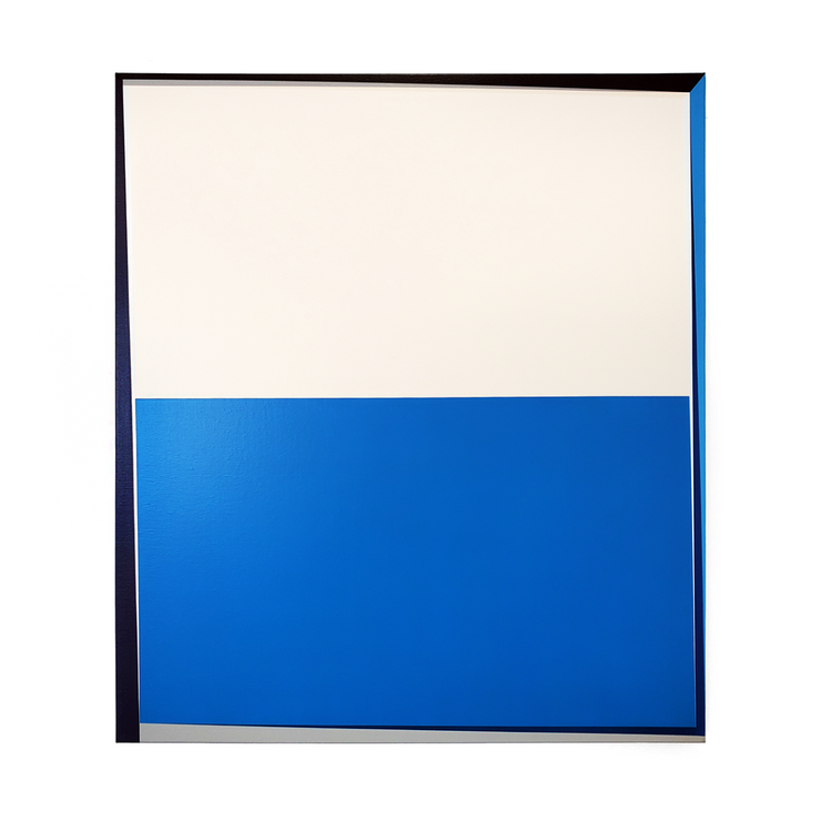 Seung Yul Oh Korean Minimalist Abstract Colourblocking Artist Acrylic on Linen Paintings Boyd-Dunlop Gallery Hawkes Bay Napier Hastings Street Art Collector collection art dealer sculptor painter 