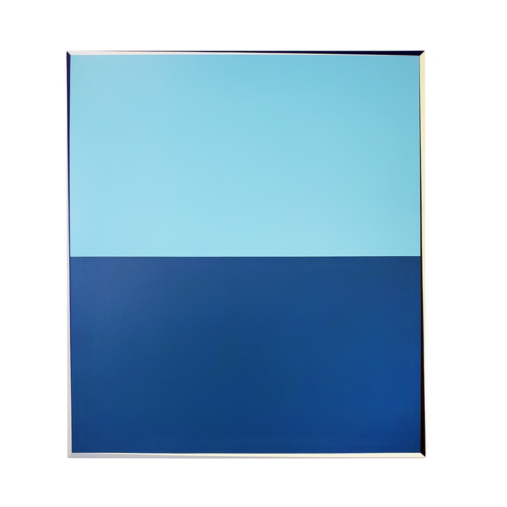 Seung Yul Oh Korean Minimalist Abstract Colourblocking Artist Acrylic on Linen Paintings Boyd-Dunlop Gallery Hawkes Bay Napier Hastings Street Art Collector collection art dealer sculptor painter 