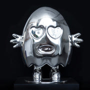 Bigee Love Ghost Silver (sculpture)