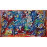 Serj Tankian System of a Down Music Limited Edition Prints Abstract Art Boyd-Dunlop Gallery Hawkes Bay Napier Disarming Time