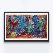 Serj Tankian System of a Down Music Limited Edition Prints Abstract Art Boyd-Dunlop Gallery Hawkes Bay Napier Disarming Time 